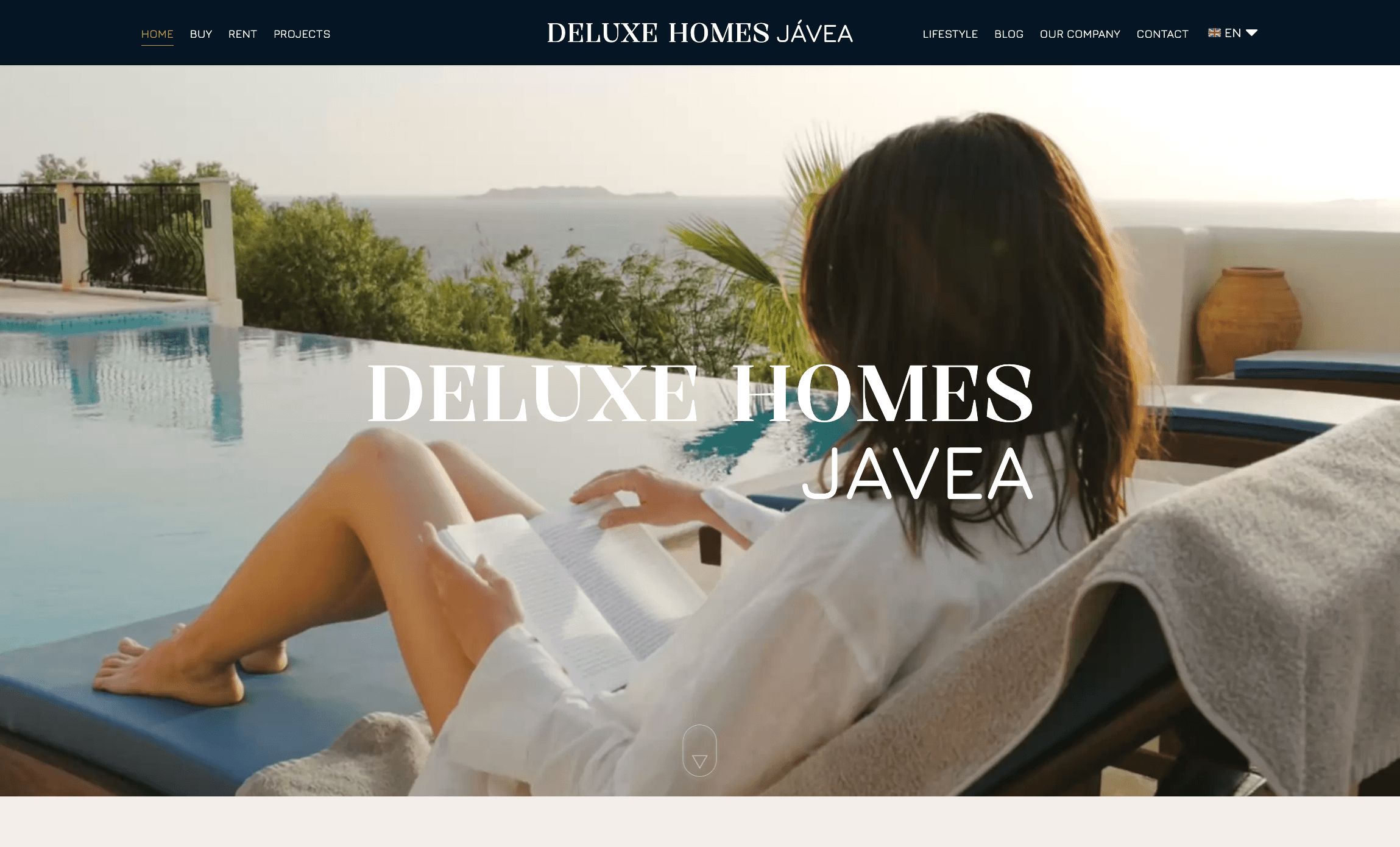 Deluxe Homes Javea - Real Estate Website