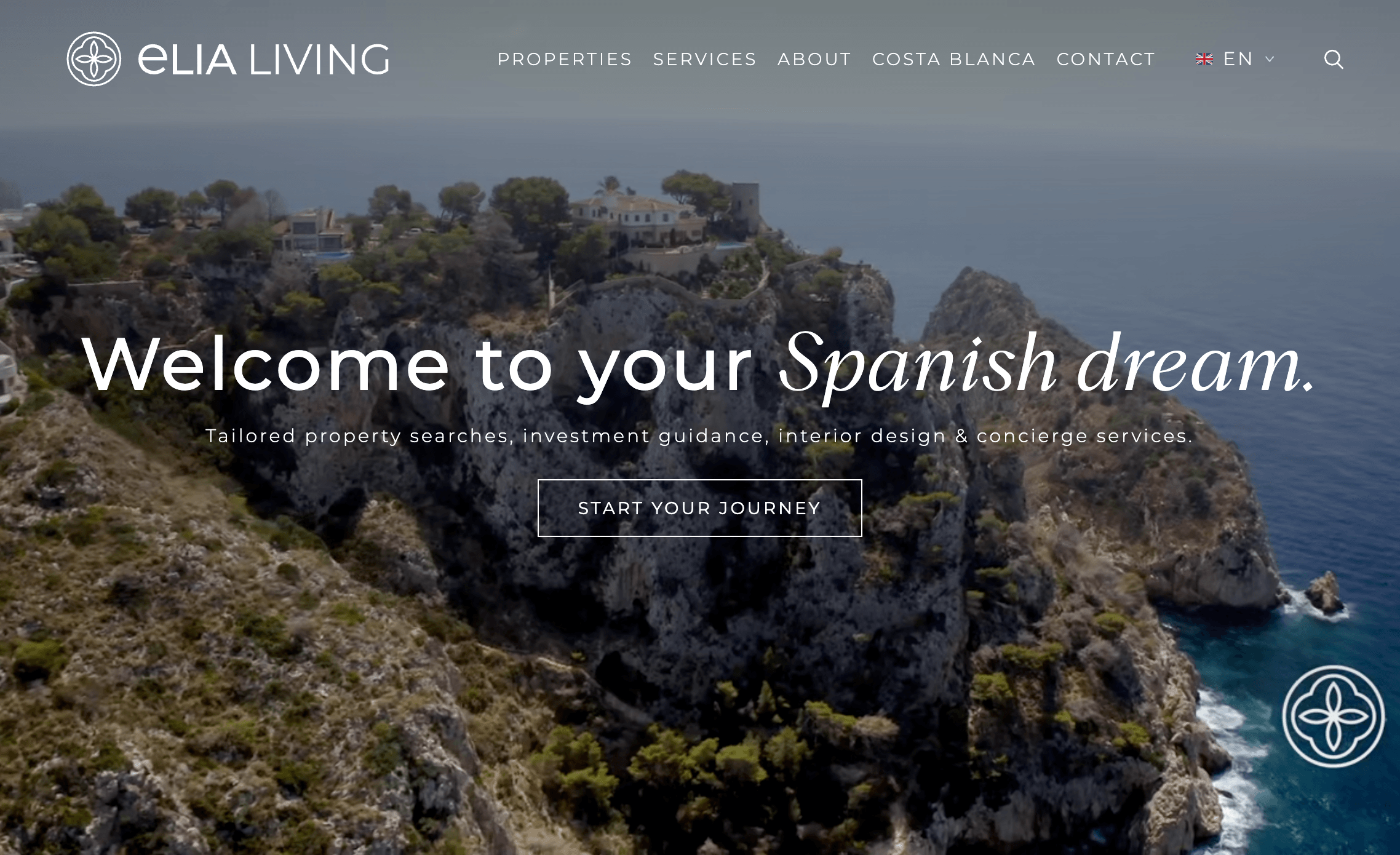 Elia Living - Real Estate Website